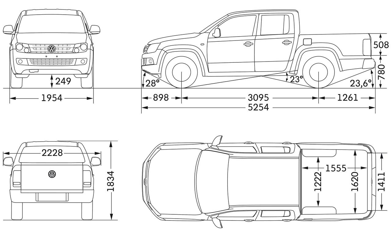 Volkswagen Amarok 2011 tech