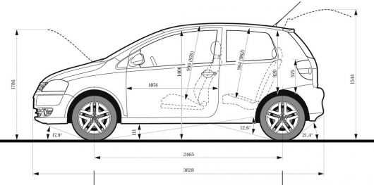 vw fox side