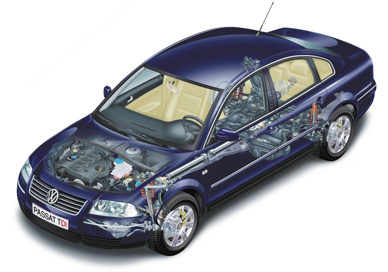 Volkswagen Passat V 2000 tech