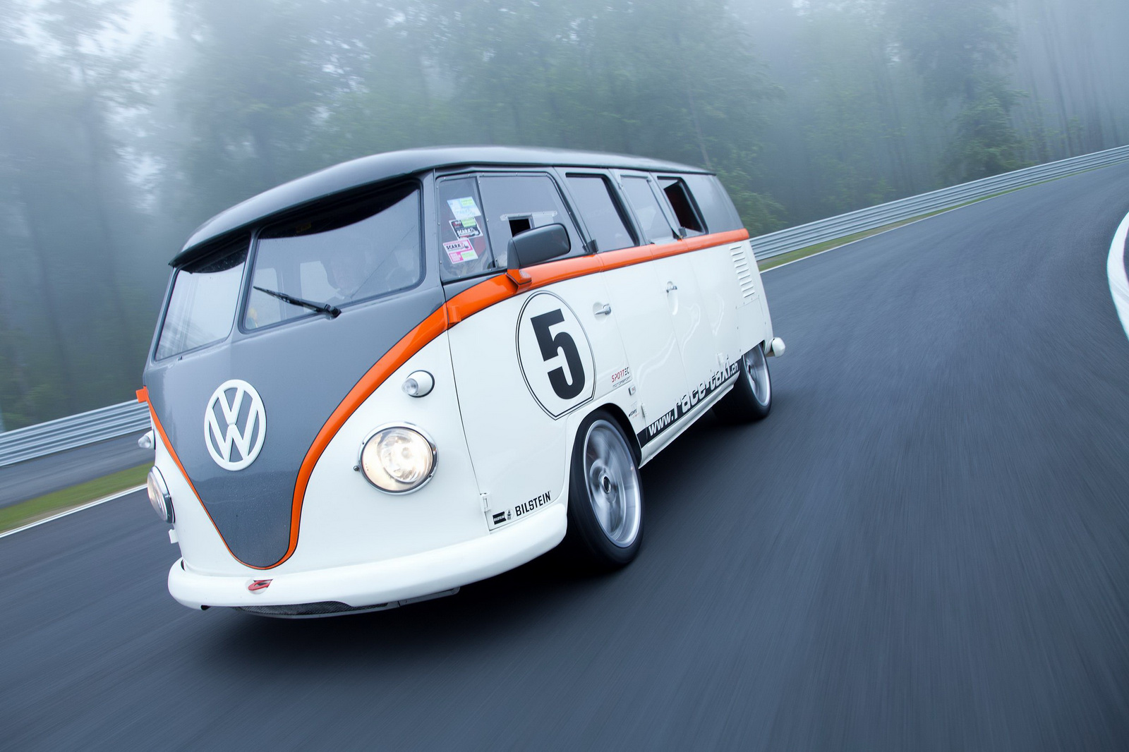 vw t1 transporter porsche race taxi 2